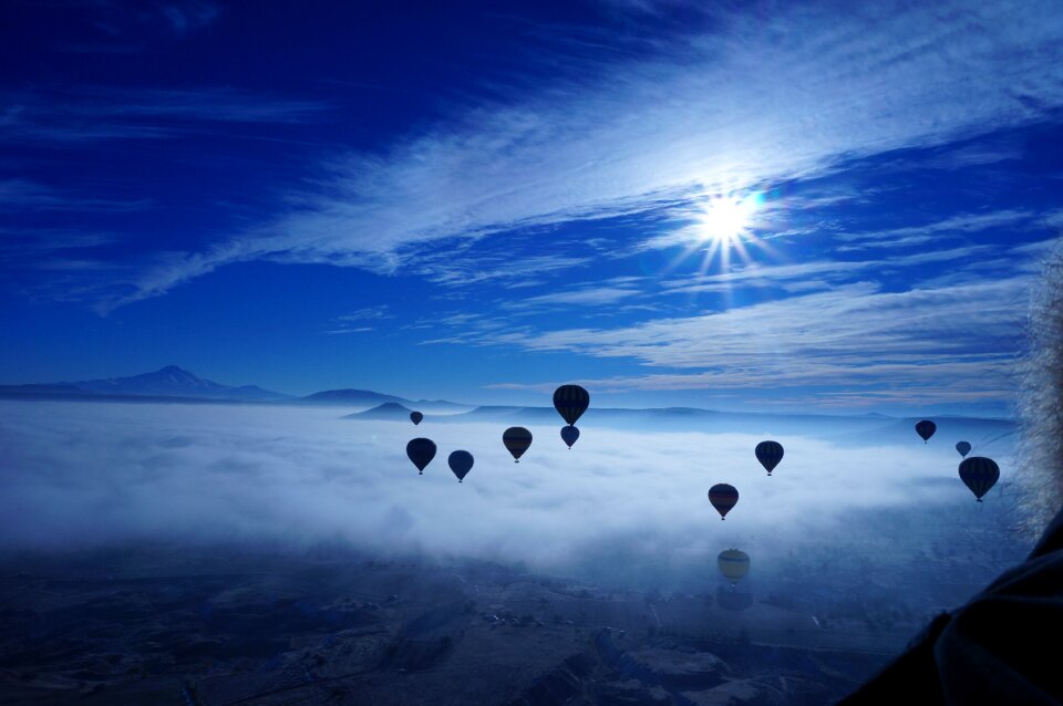 Blue cloud turkey