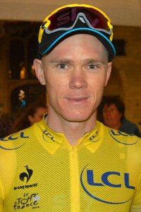 Celebrity cyclist professional road bicycle racer