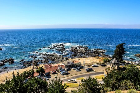 Chile sea sky