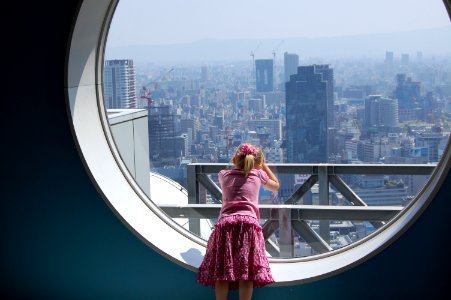Anna in the Umeda Sky Tower