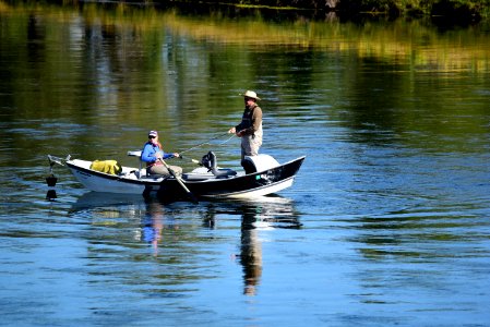 Fly fishing Seedskadee National Wildlife Refuge photo