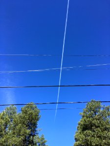 Sky Lines Crossed