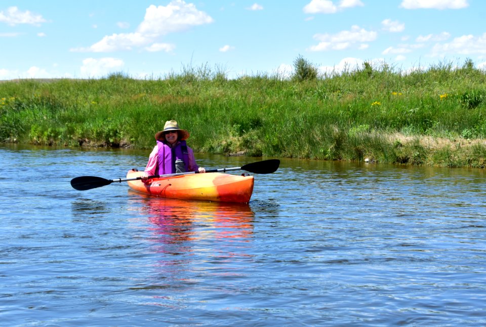 Kayaking and wildlife watching at Seedskadee National Wildlife Refuge