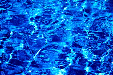 Swimming surface transparent photo