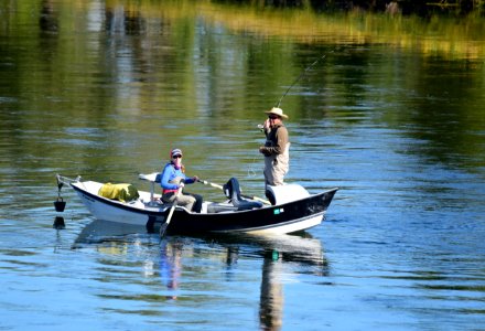 Fly fishing Seedskadee National Wildlife Refuge photo