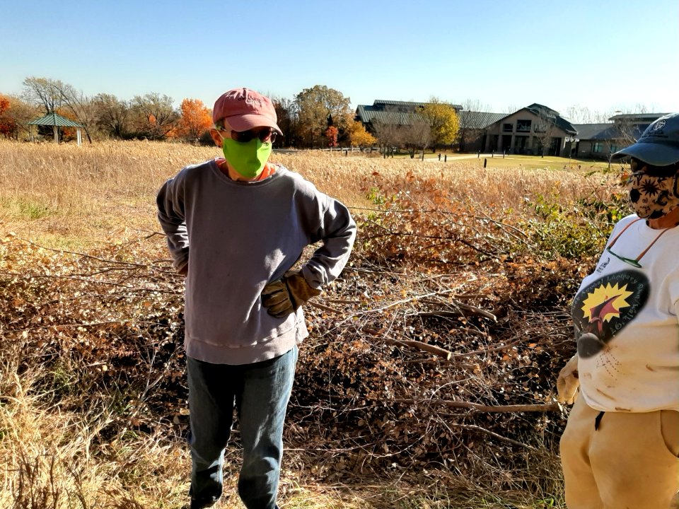 Fall Cleanup at Great Plains Nature Center