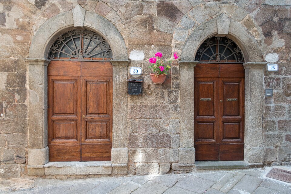 House entrance front door input range