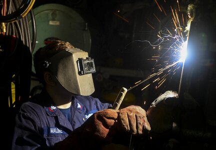 Welder industry metal