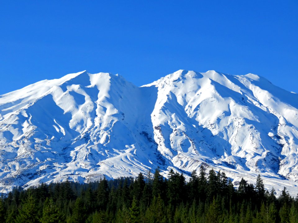Lahar Viewpoint at Mt. St. Helens NM in WA