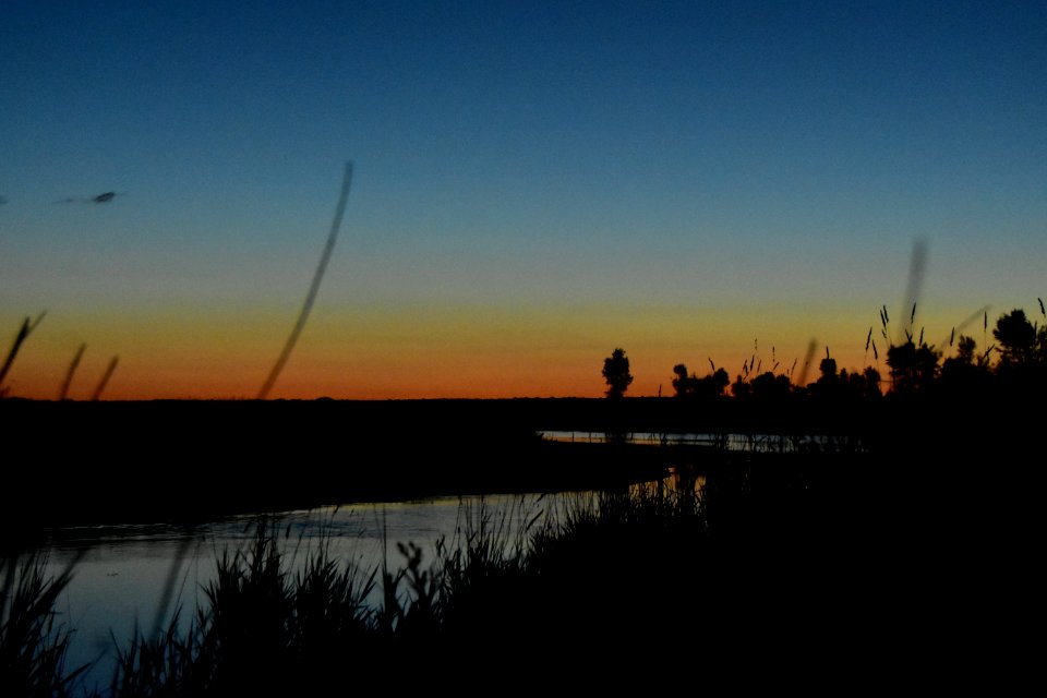 Twilight over the Green River at Seedskadee National Wildlife Refuge