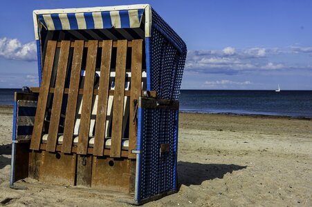 Sea sky sand