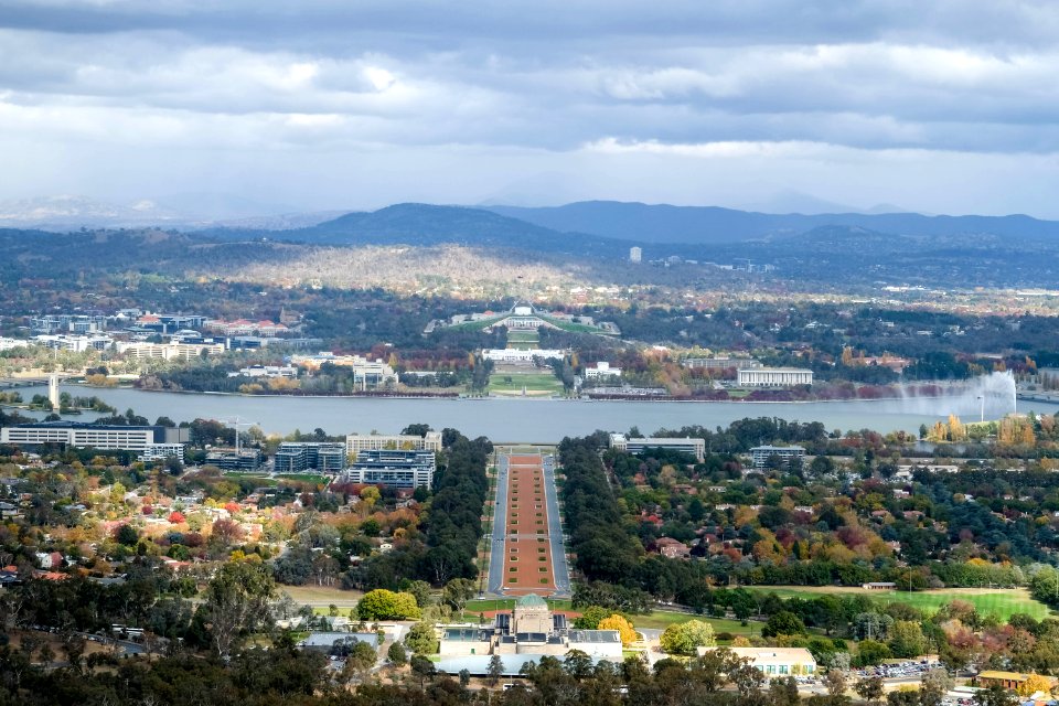 Sicht Auf Canberra