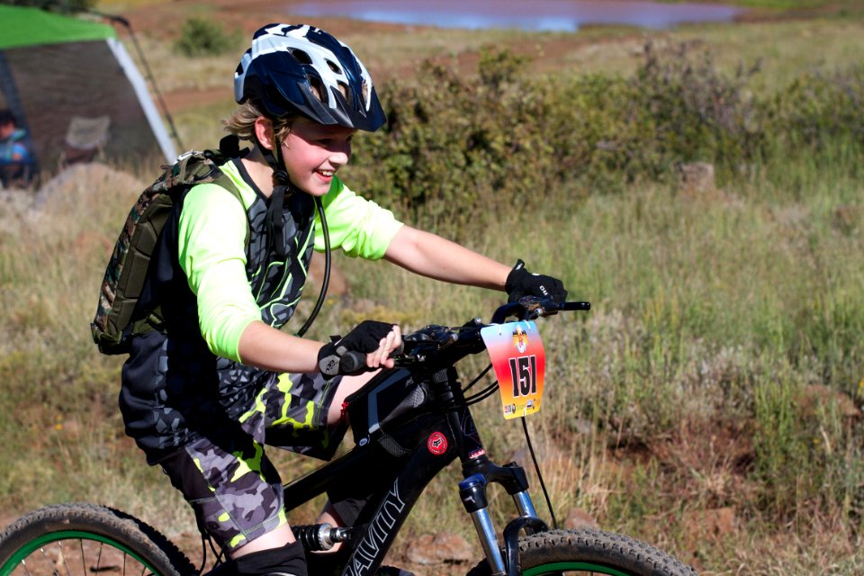 2017/365/259 Pure fun as a mountain bike racer   (Racer 151)