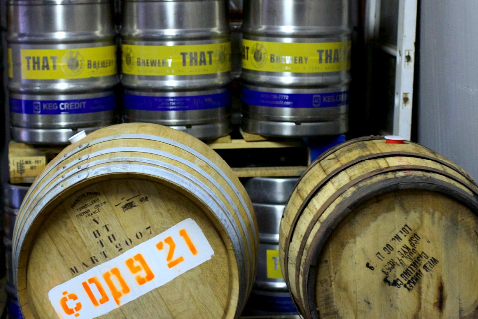 THAT in Barrels and Kegs