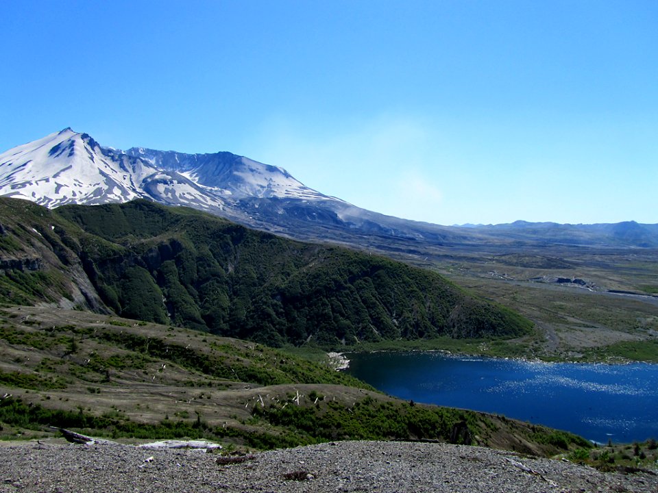 Mt. St. Helens at Windy Ridge in Washington photo