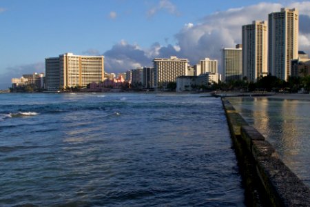 Waikiki  in the AM