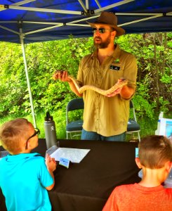 Two Ponds Trail's Day Snake Handler