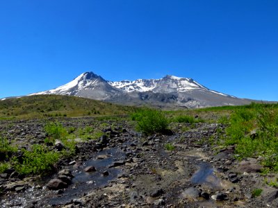 Loowit Falls Hike at Mt. St. Helens NM in Washington