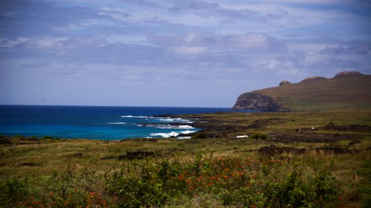 Rapa Nui northern coast