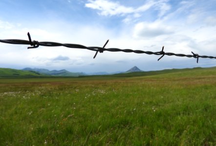Over and under the barbed wire