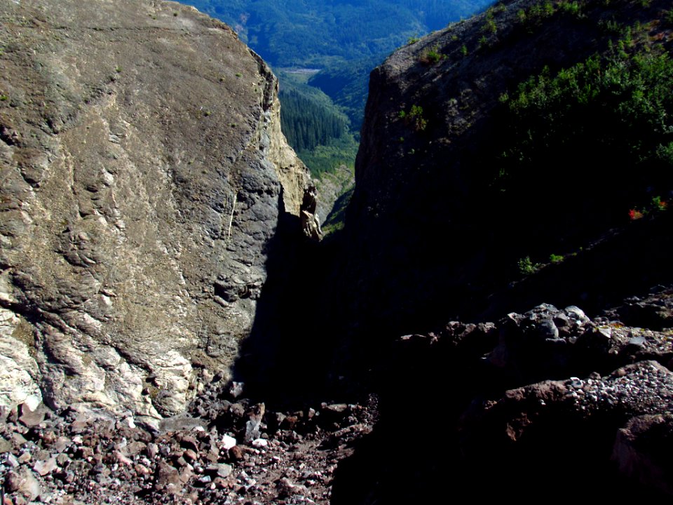 Ape Canyon Trail at Mt. St. Helens