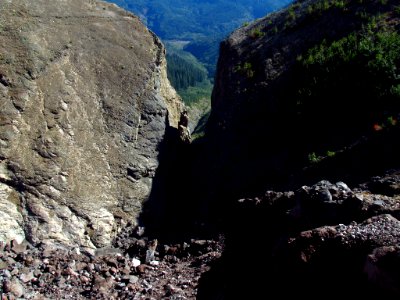 Ape Canyon Trail at Mt. St. Helens