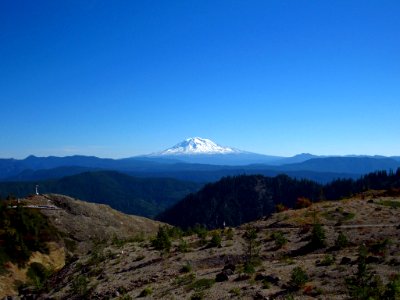 Ape Canyon Trail at Mt. St. Helens photo