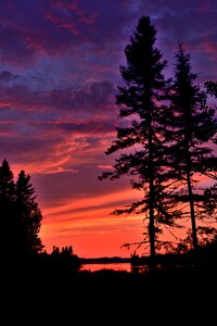 Nature clouds twilight photo