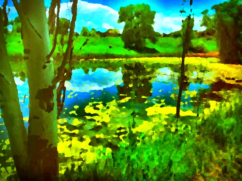 Two Ponds Impressionist 6