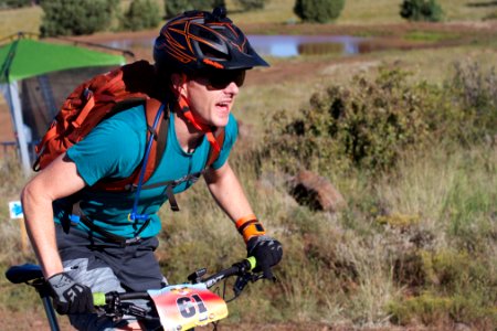 2017 Fire on the Rim Bike Race (Racer 61)