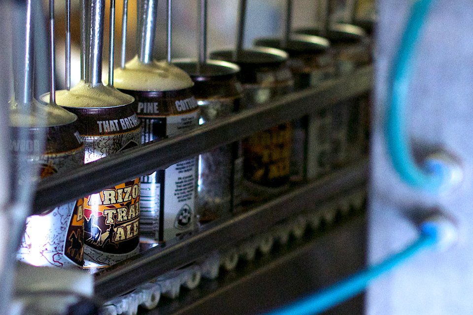 Filling The Cans