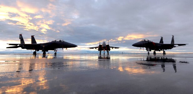 F-15 strike eagles airplanes