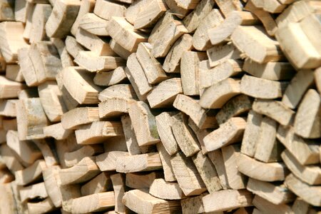 Firewood holzstapel stacked up