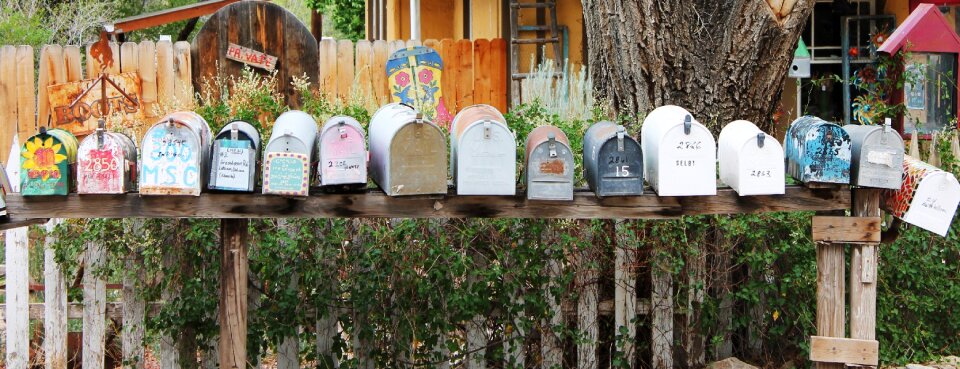 Quaint colorful artsy