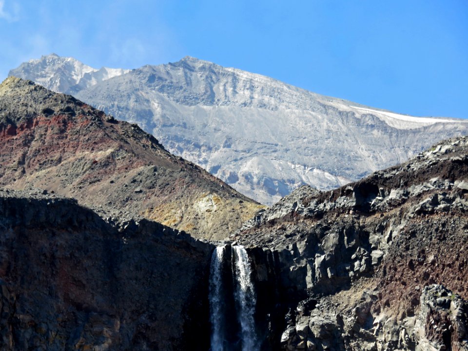 Loowit Falls at Mt. St. Helens NM in WA