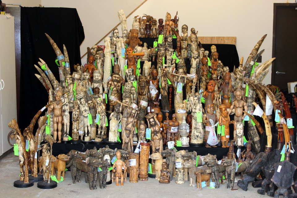 Seized ivory to be crushed