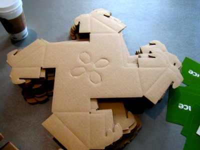 Just Flat Piles of Cardboard?