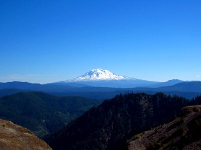 Ape Canyon Trail at Mt. St. Helens photo