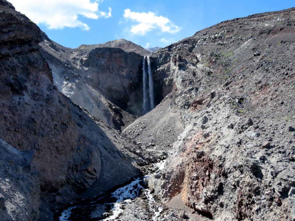 Loowit Falls at Mt. St. Helens NM in WA