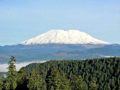 Mt. St. Helens at McClellan Viewpoint in Washington