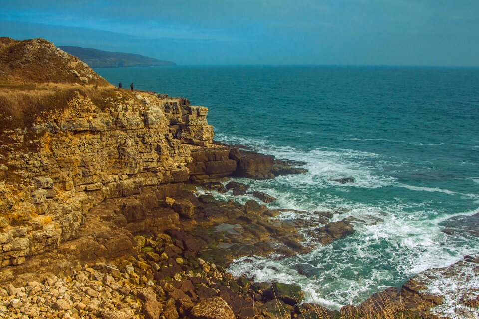 Dorset jurassic coast ocean photo