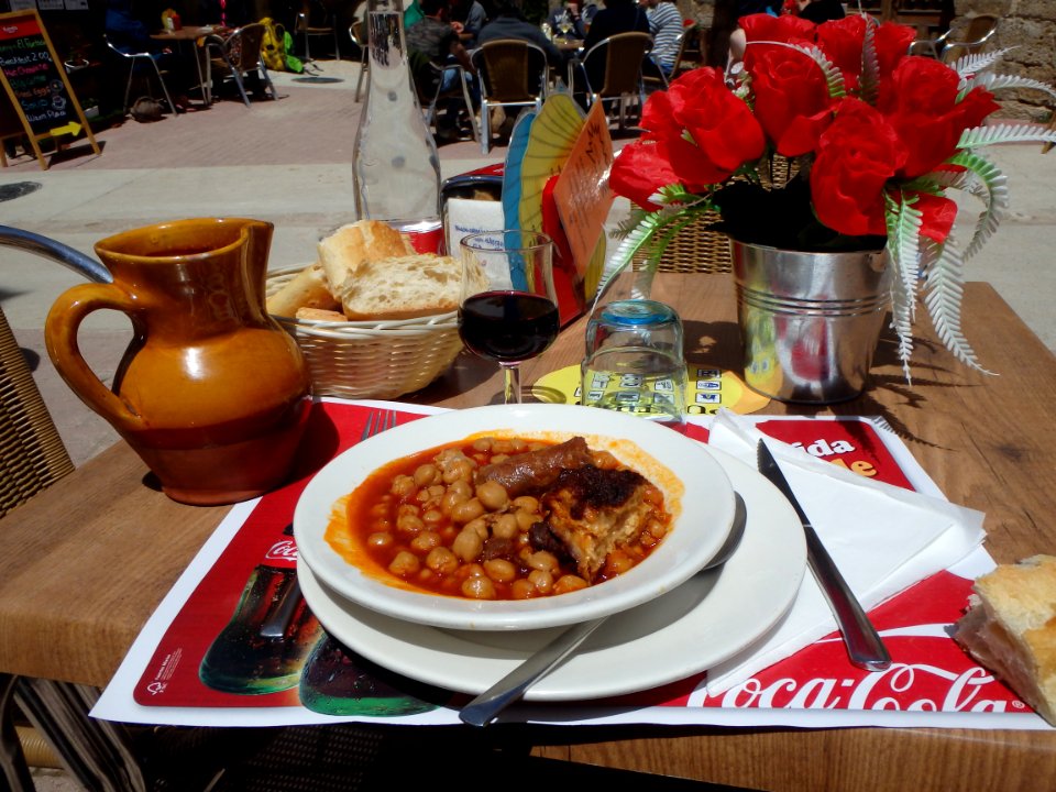 repas typique du chemin