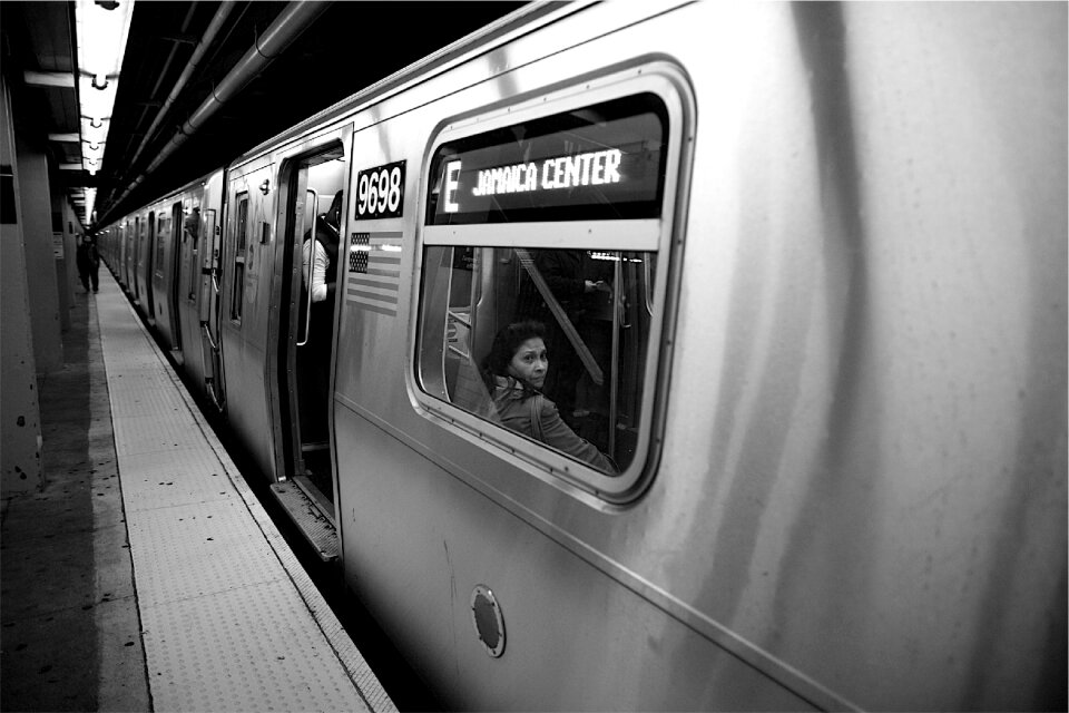 Transportation urban gray train photo