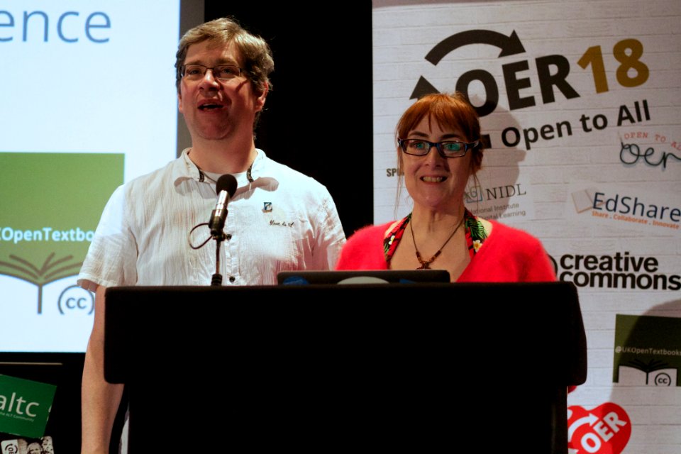 David and Vivien Start the Second Dat of OER18