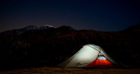 Camping in San Gorgonio