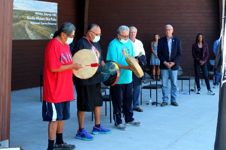 Renaming celebration at White Horse Hill National Game Preserve