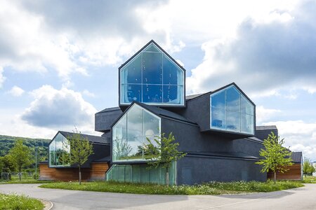 Modern architecture building glass