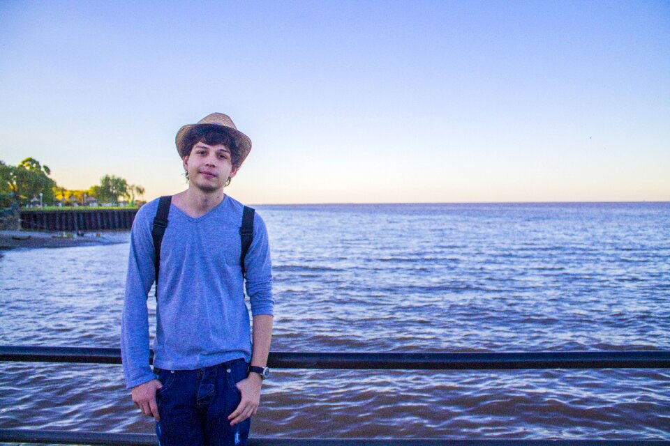Water sky blue