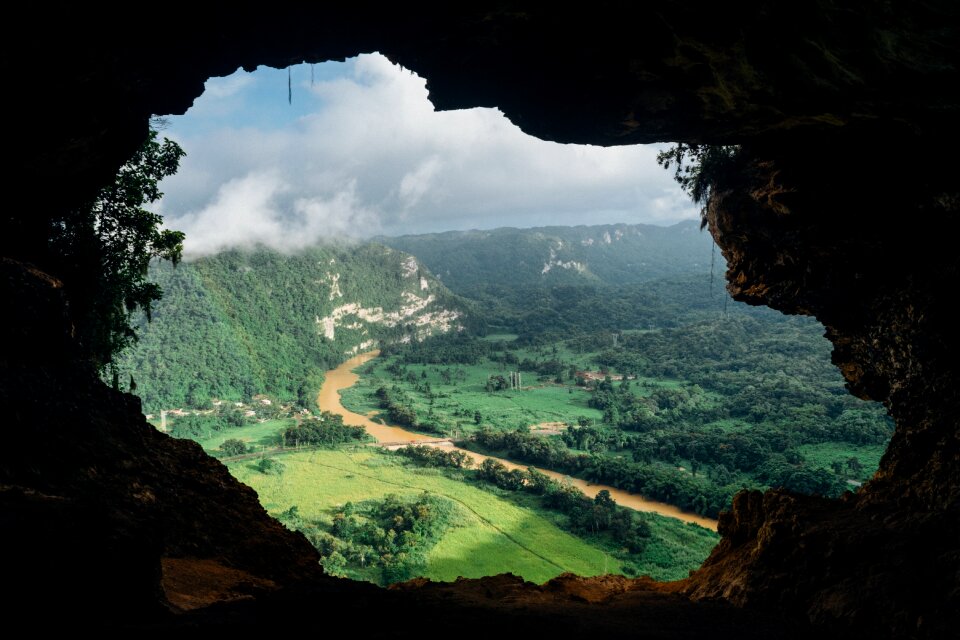 Valley out of stream