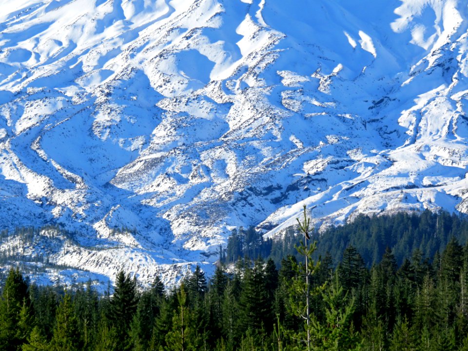 Lahar Viewpoint at Mt. St. Helens NM in WA
